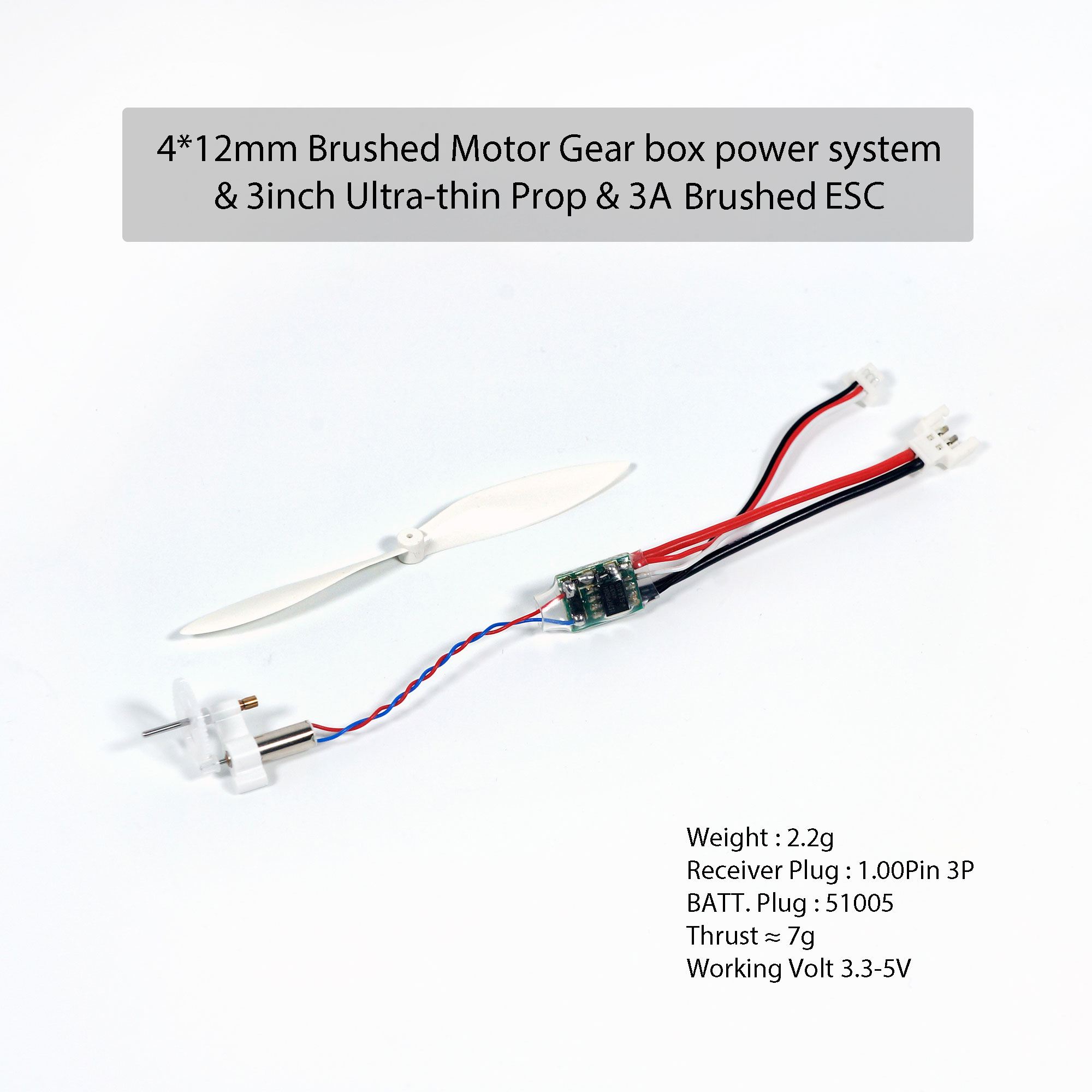 نظام طاقة DW Hobby Micro Brush - مراجعة Brushless Motor Thrust Test Stand وسعره