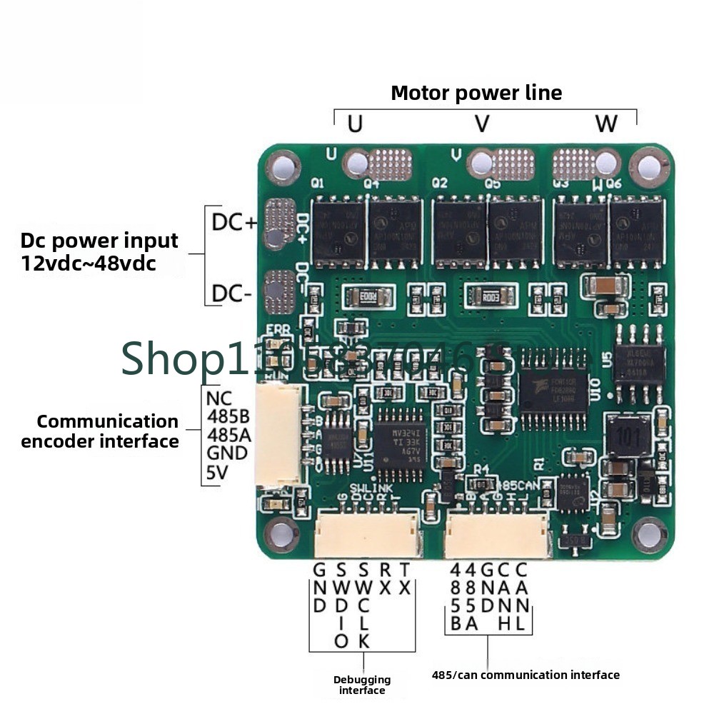لوحة تحكم محرك بدون فرشاة، لوح - مراجعة Direct Drive Servo Motor Robotics وسعره